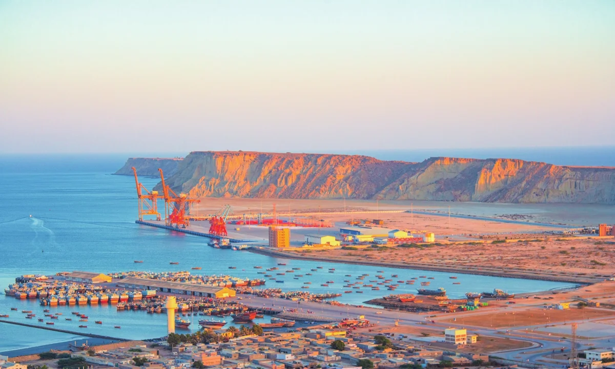 A view of the Gwadar Port - Economic Revival of Pakistan