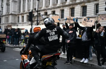 Protests Break Out in the City Center, Sparking Widespread Chaos