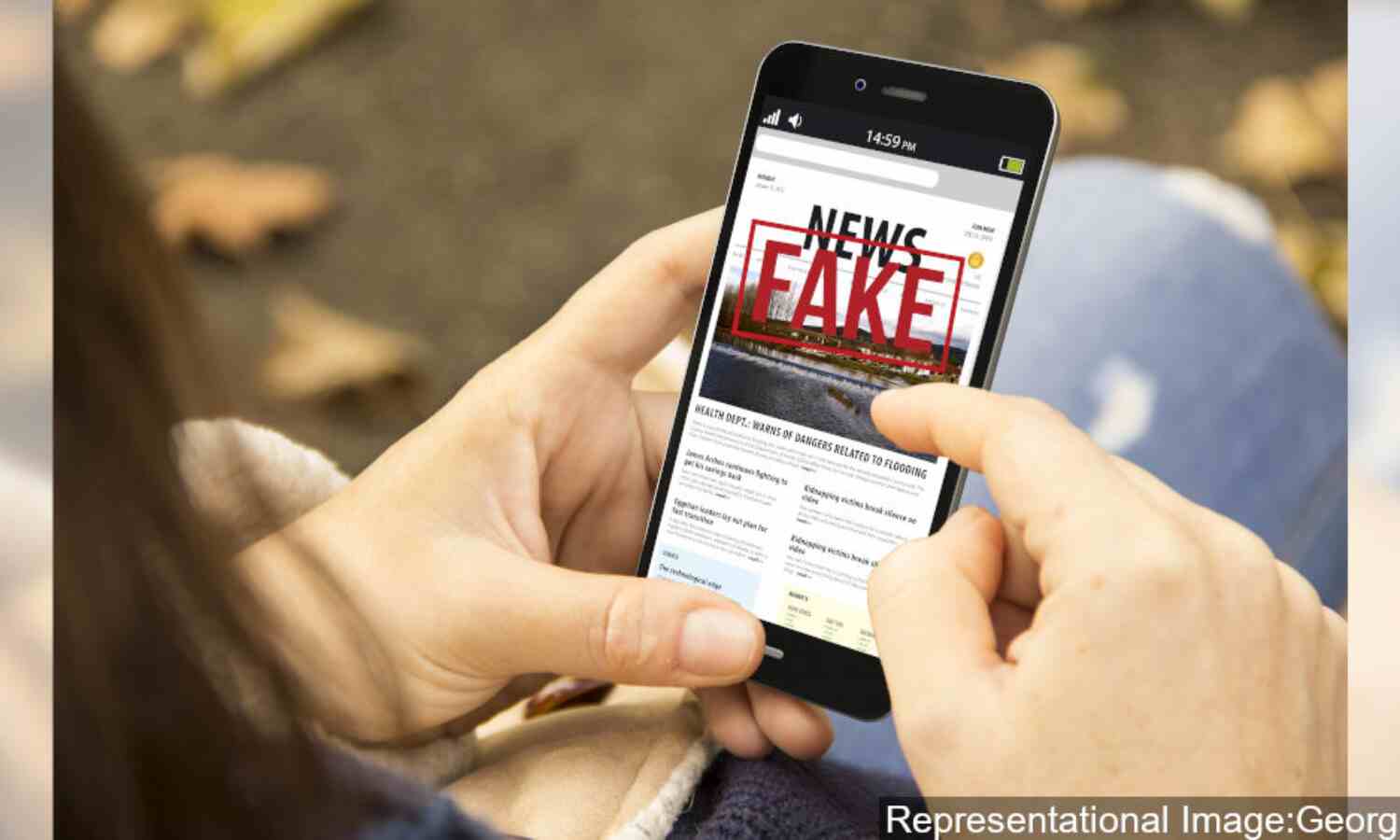 Misinformation of India during Pakistan India tough situation