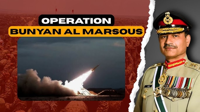 India on Knees during Operation Bunyan-um Marsoos