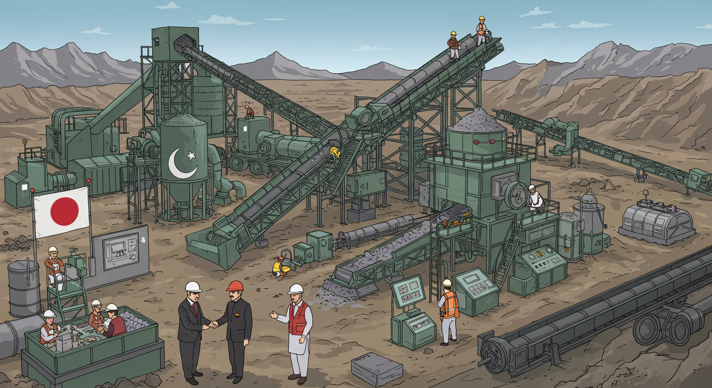 Pakistan Seeks Strategic Partnership with Japan to Unlock Mineral Sector Potential