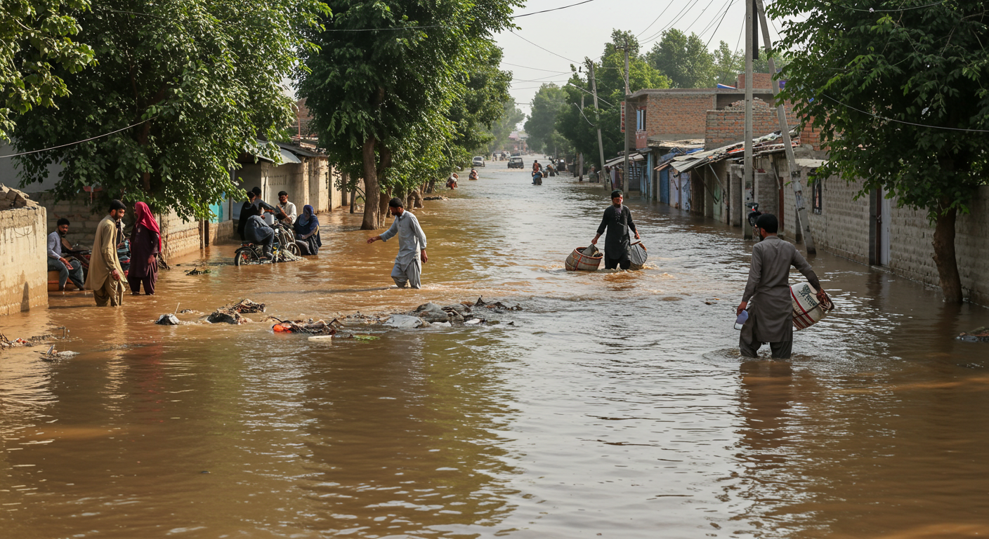 Floodwaters Rise in Pakistan: Millions Affected and Ongoing Rescue Efforts
