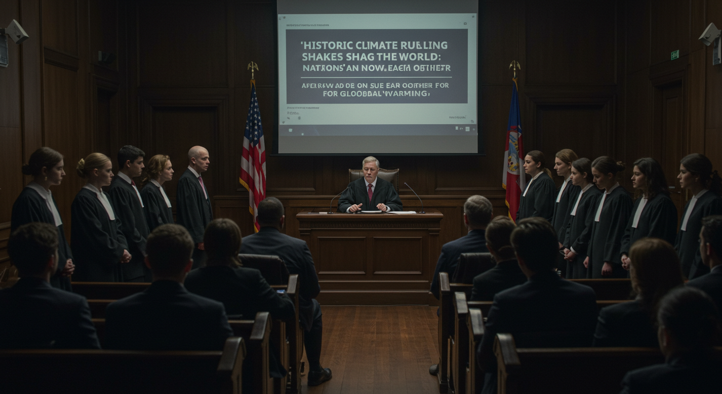 Historic Climate Ruling Shakes the World: Nations Can Now Sue Each Other for Global Warming