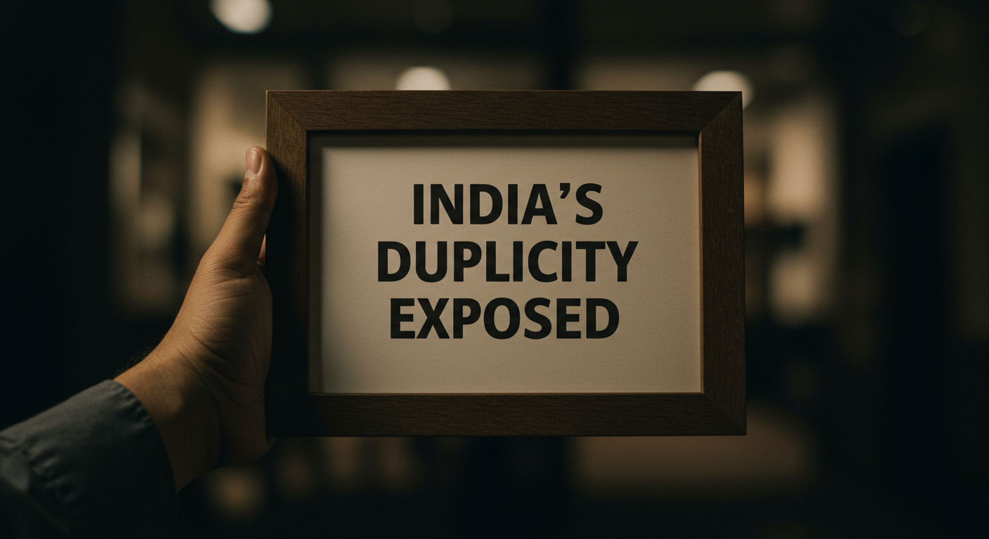 India’s Duplicity Exposed: The Illusion of Strategic Autonomy