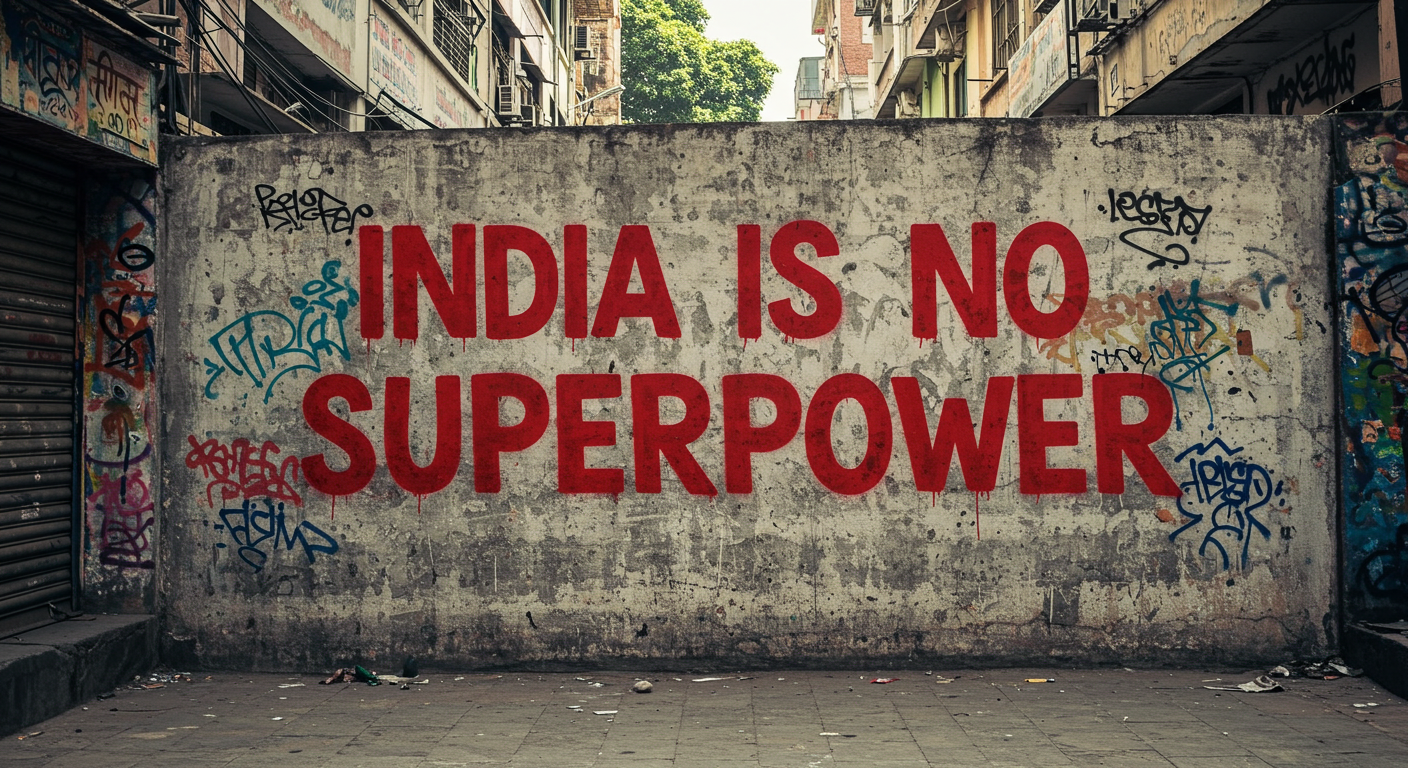 India Is No Superpower: It’s a Global Joke After Bunyan Um Marsoos and Oil Hypocrisy