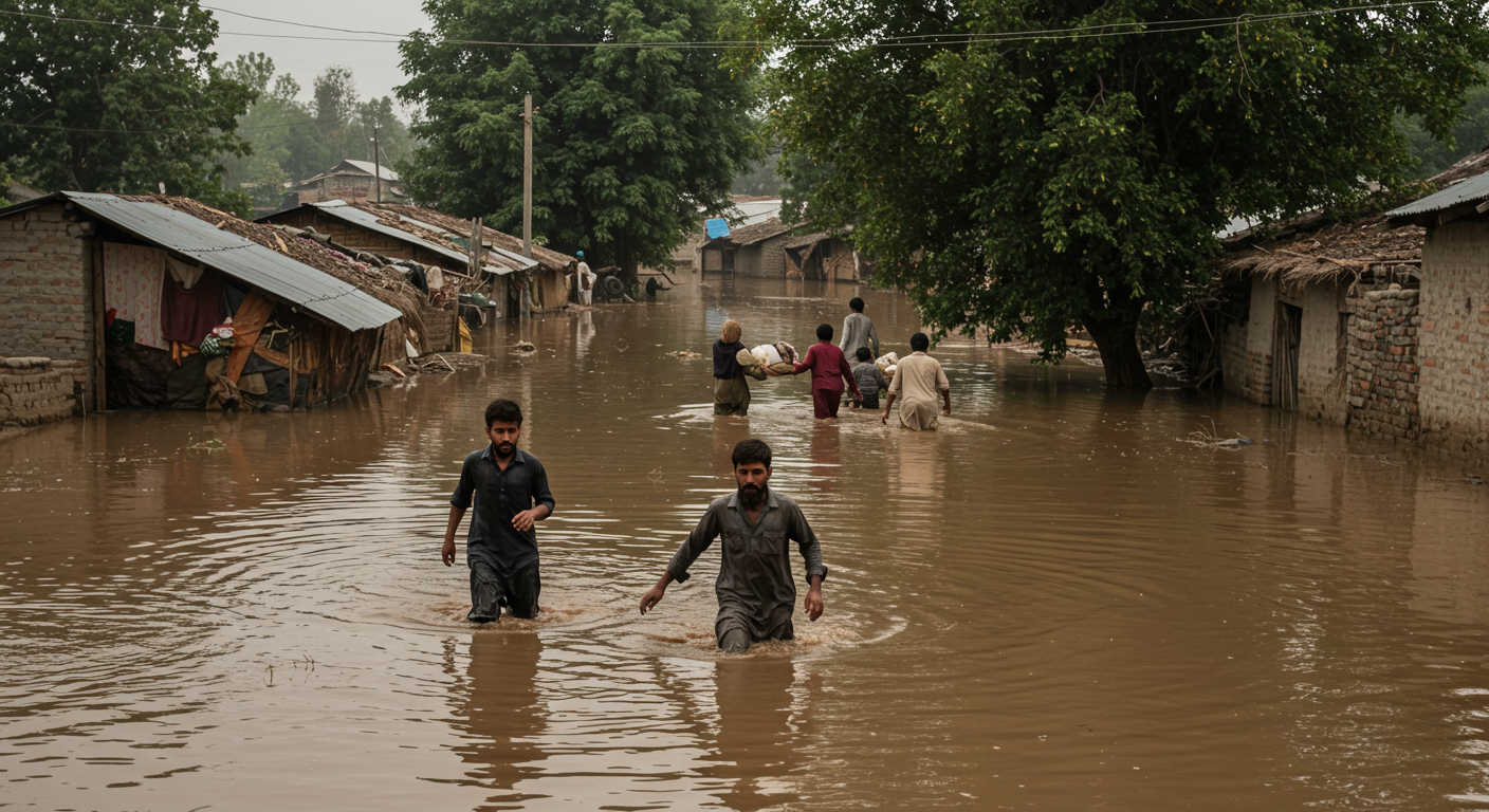 Pakistan Floods 2025: India’s Dam Release Triggers Punjab Disaster