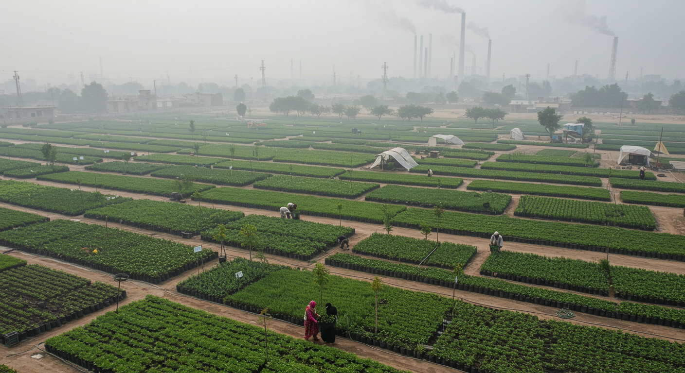 From Smog to Sanctuary: Pakistan’s Largest Nursery Takes Root