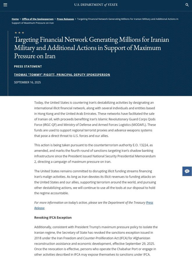 US Revokes Sanctions Waiver Causing a Major Setback for India’s Chabahar Ambitions