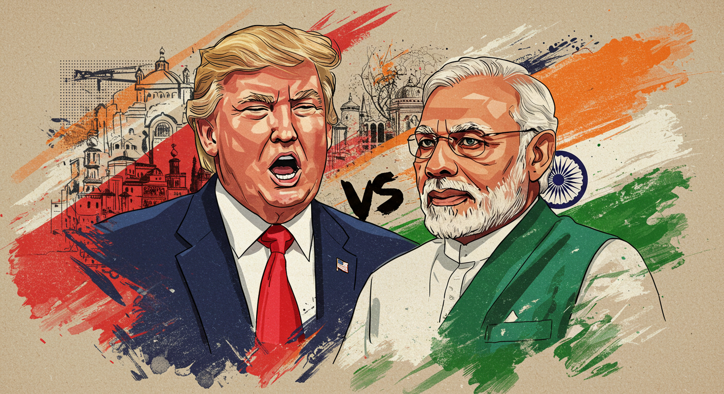 Trump’s Bold Vision vs. India’s Endless Strategic Idiocy: A Masterclass in How America Leads While Delhi Trips Over Its Own Shoelaces