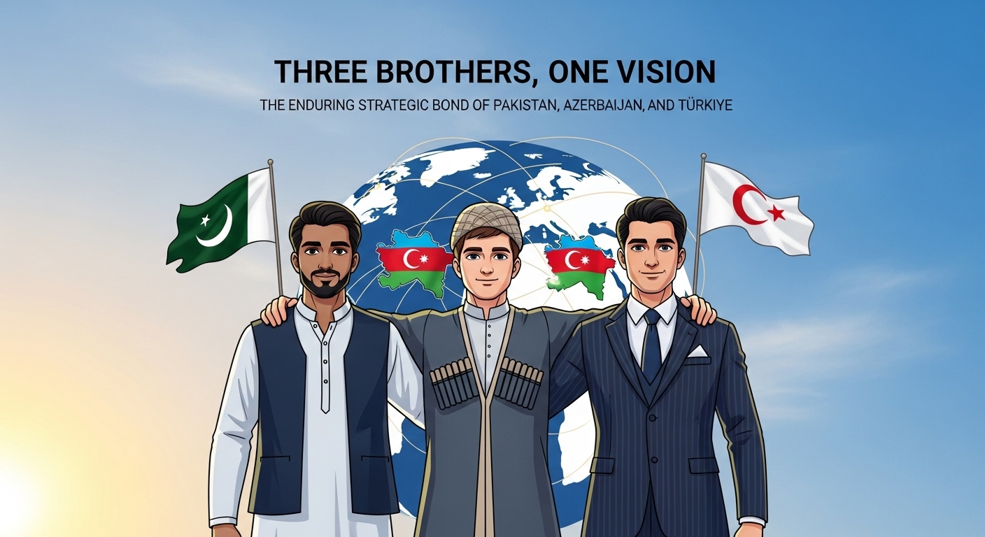 Three Brothers, One Vision: The Enduring Strategic Bond of Pakistan, Azerbaijan, and Türkiye