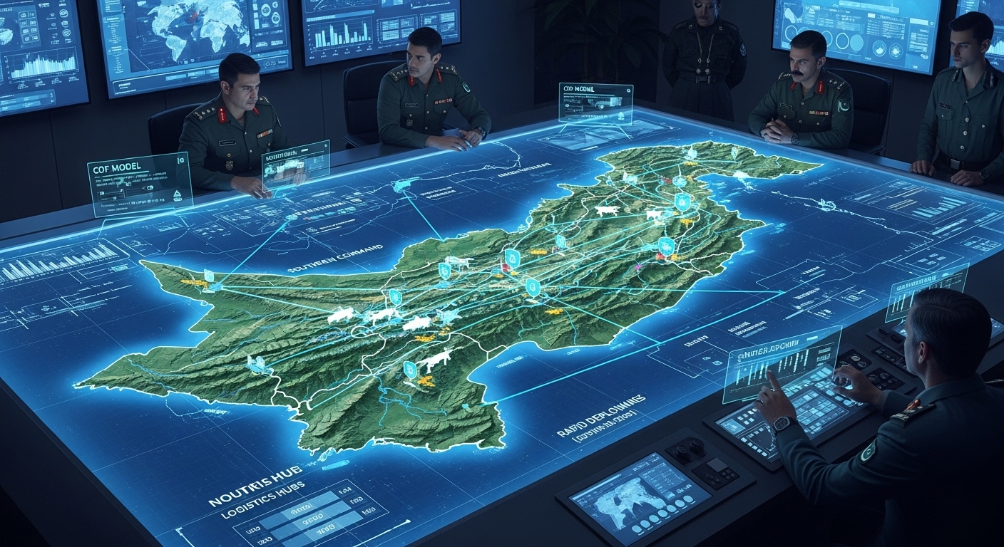 Land, Geography, and Command: The Logic Behind Pakistan’s CDF Model