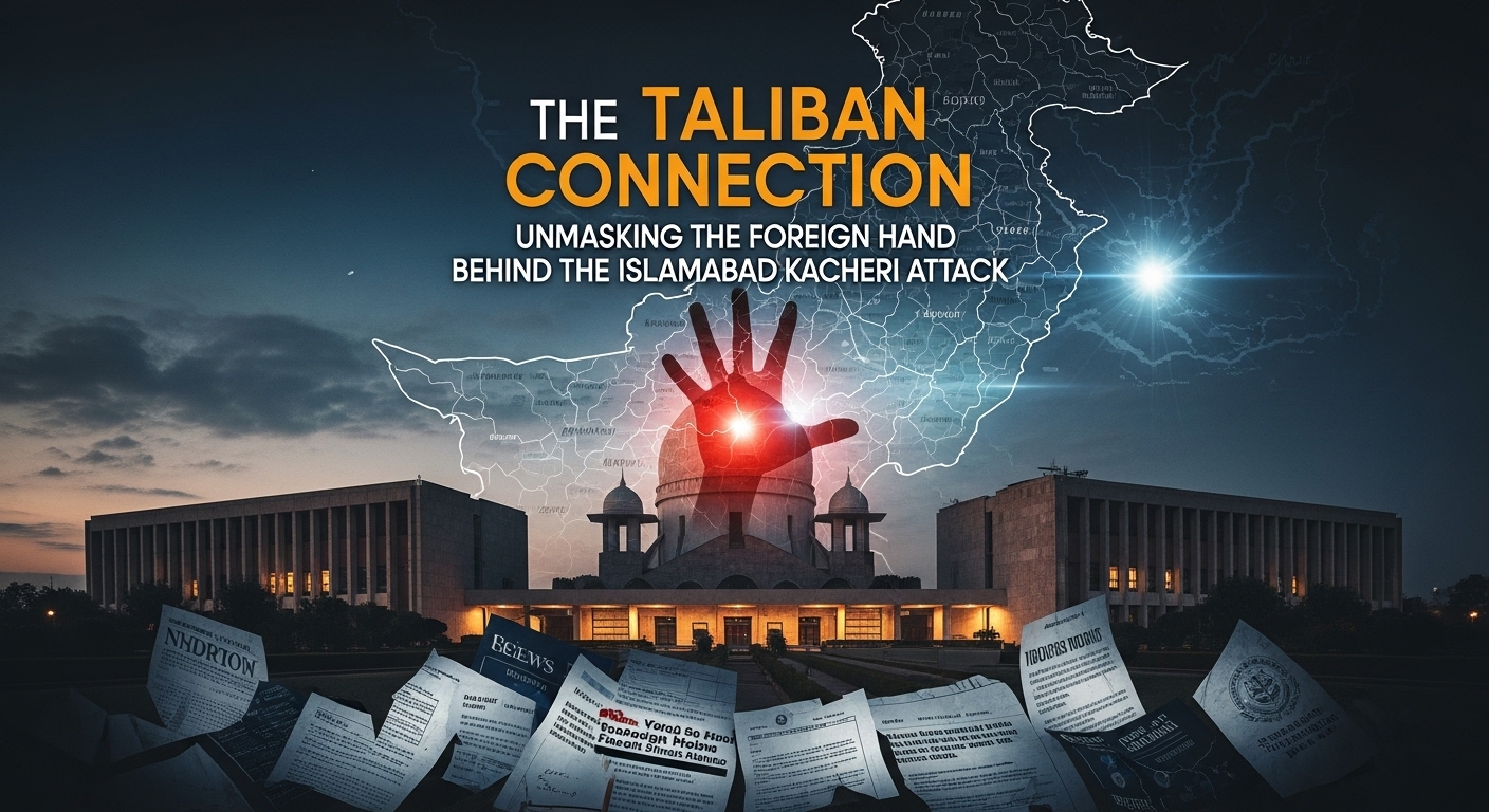 The Taliban Connection: Unmasking the Foreign Hand Behind the Islamabad Kacheri Attack