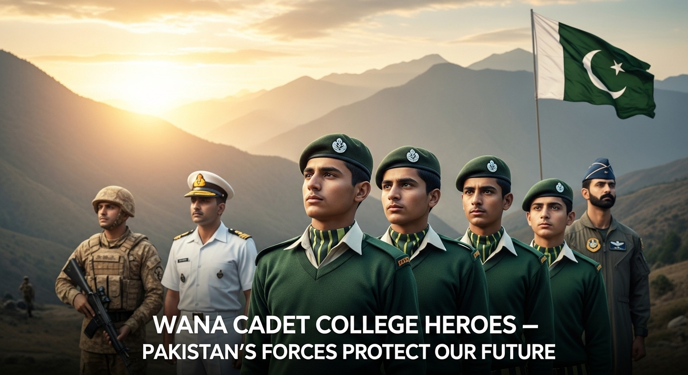 EDITORIAL: Wana Cadet College Heroes — Pakistan’s Forces Protect Our Future
