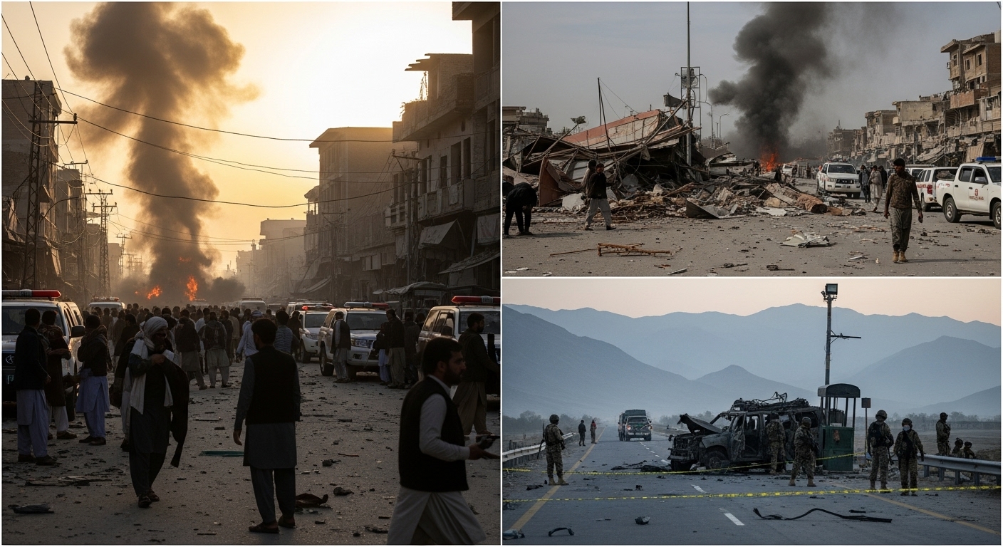 Afghanistan Based Terrorists Carried Out Two Suicide Bombings in Pakistan