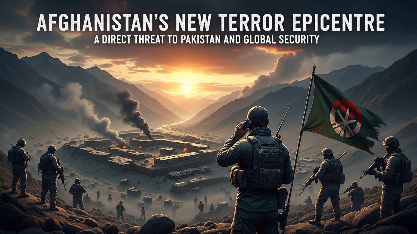 Afghanistan’s New Terror Epicentre: A Direct Threat to Pakistan and Global Security