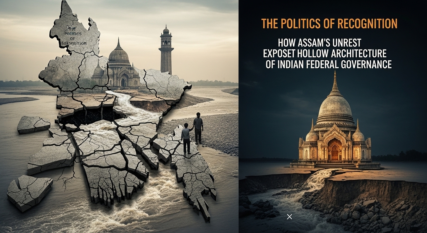 The Politics of Recognition: How Assam’s Unrest Exposes the Hollow Architecture of Indian Federal Governance