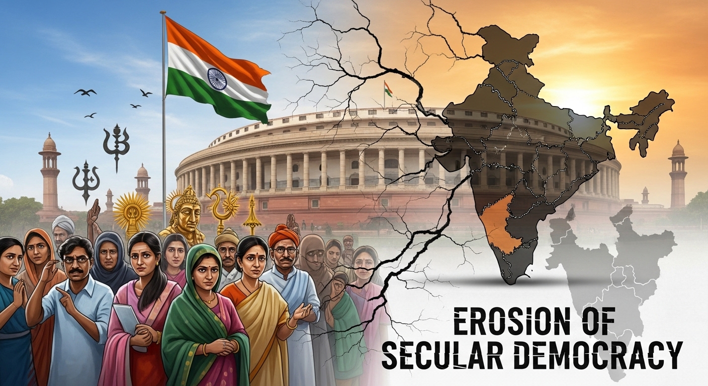 How Modi’s Mandate Accelerates the Erosion of Secular Democracy