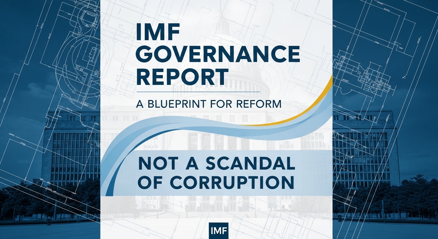 IMF Governance Report: A Blueprint for Reform, Not a Scandal of Corruption