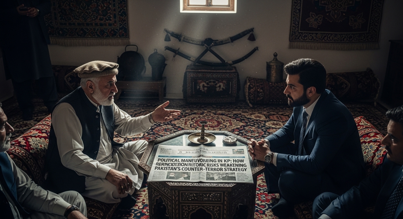 Political Maneuvering in KP: How Reconciliation Rhetoric Risks Weakening Pakistan’s Counter‑Terror Strategy