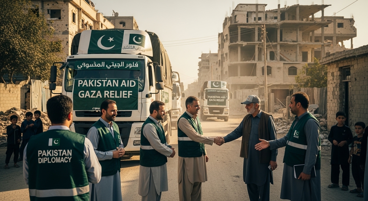 Recasting Humanitarian Diplomacy: Pakistan’s Expanding Role in Gaza’s Relief and Future