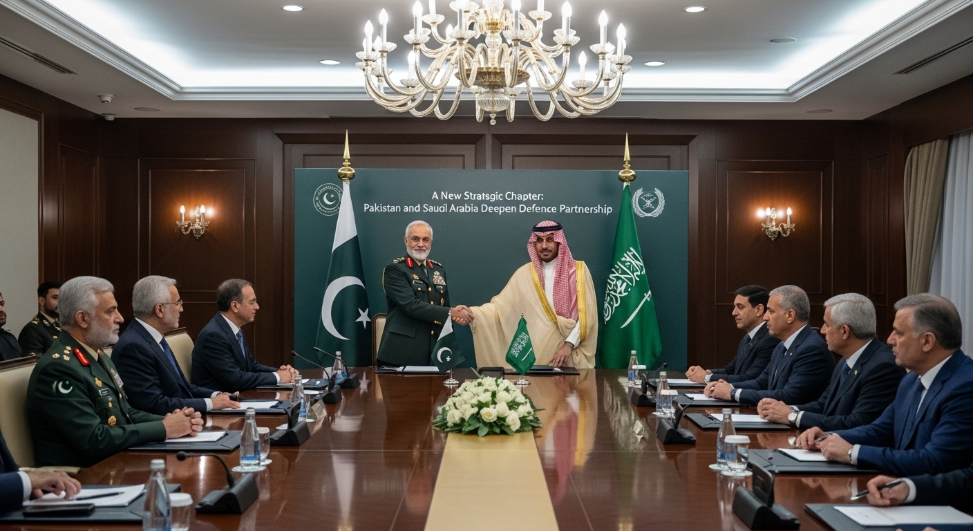 A New Strategic Chapter: Pakistan and Saudi Arabia Deepen Defence Partnership