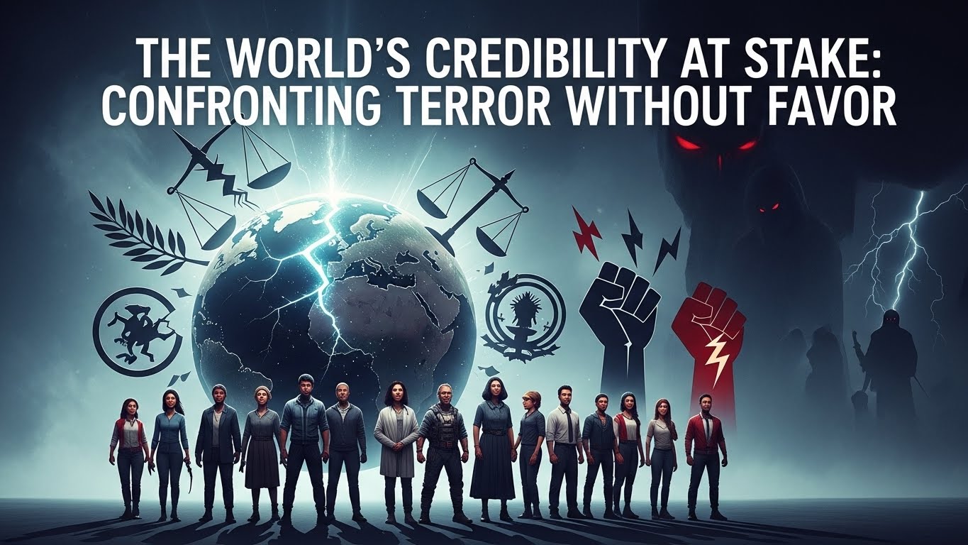 The World’s Credibility at Stake: Confronting Terror Without Favour