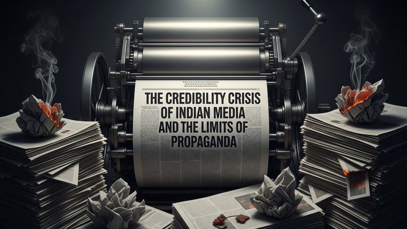 The Credibility Crisis of Indian Media and the Limits of Propaganda