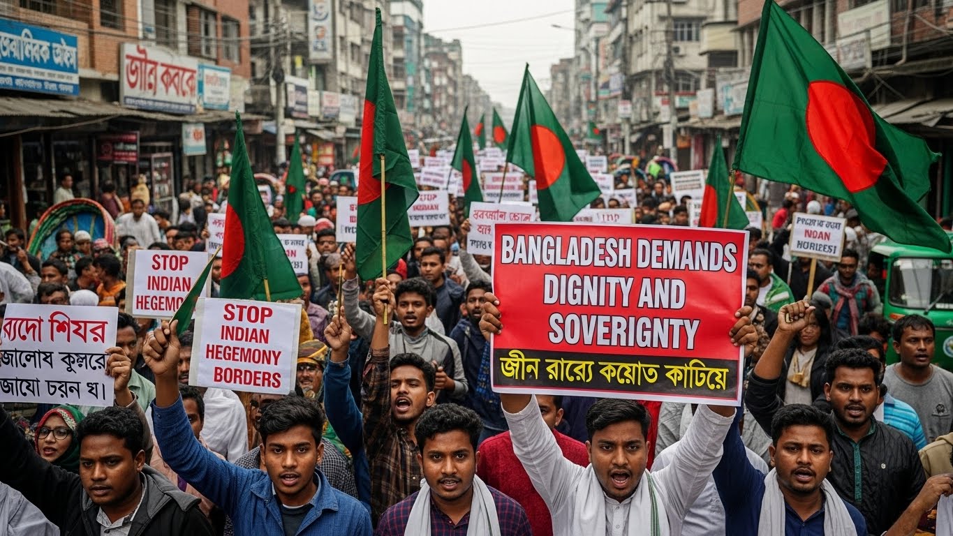 Bangladesh’s Anti-India Protests: A Demand for Dignity and Sovereignty