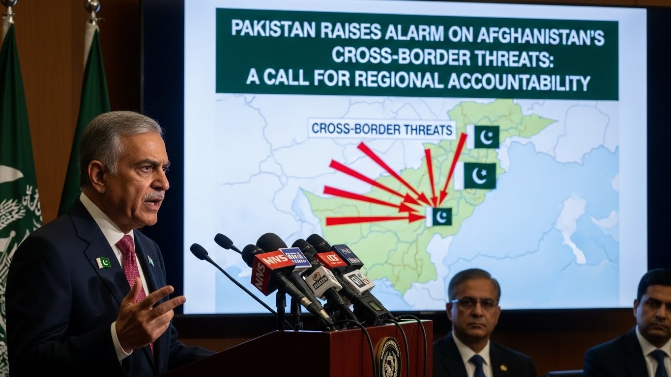 Pakistan Raises Alarm on Afghanistan’s Cross-Border Threats: A Call for Regional Accountability