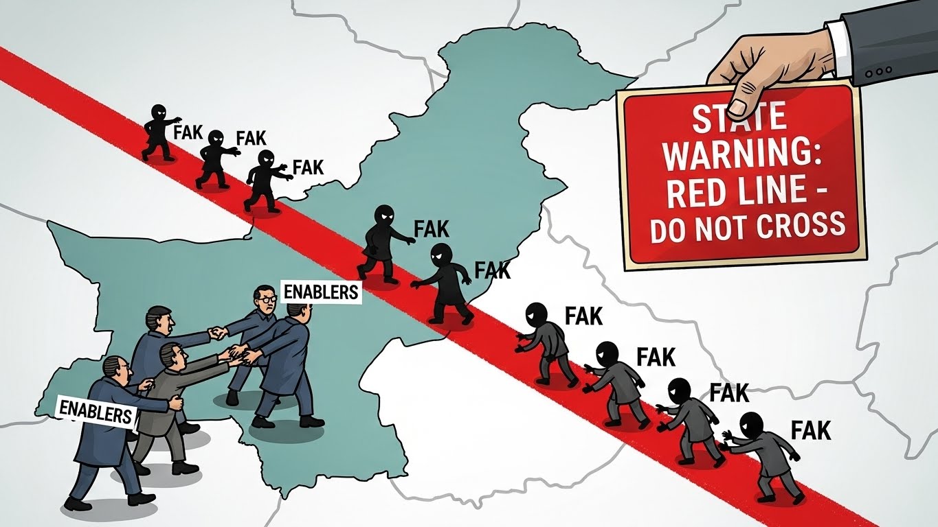 Pakistan Draws a Red Line: Why the State’s Warning to the FAK and Its Enablers Matters