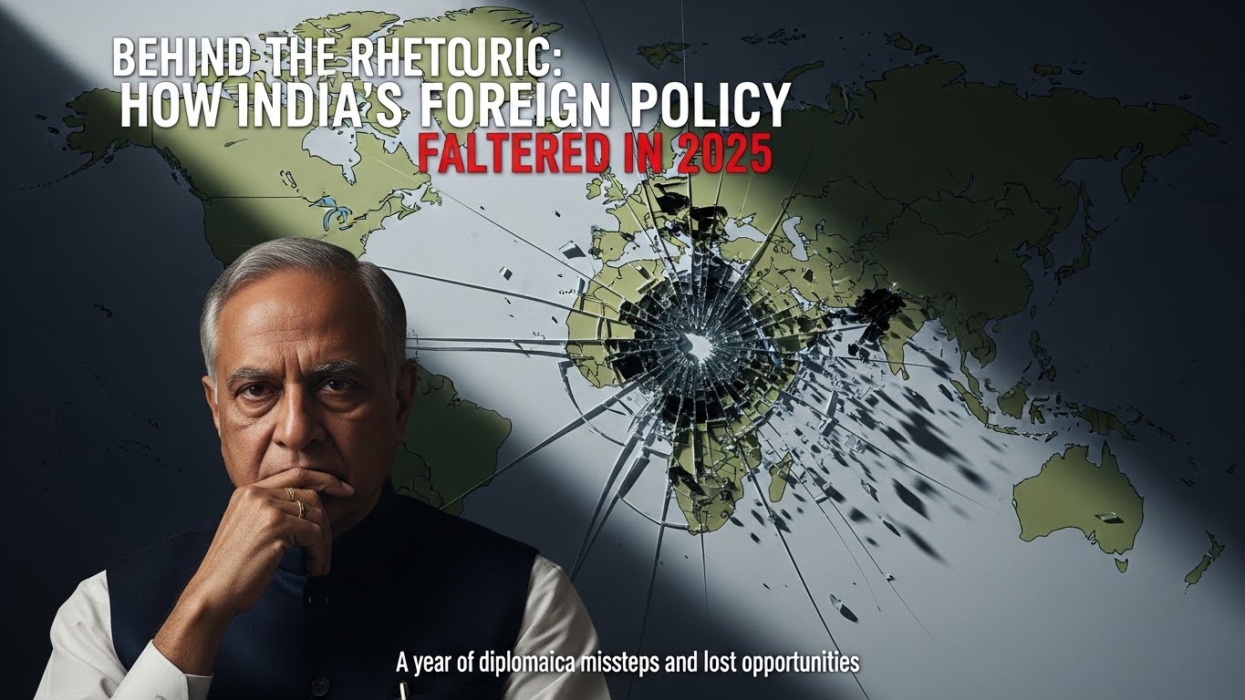 Behind the Rhetoric: How India’s Foreign Policy Faltered in 2025