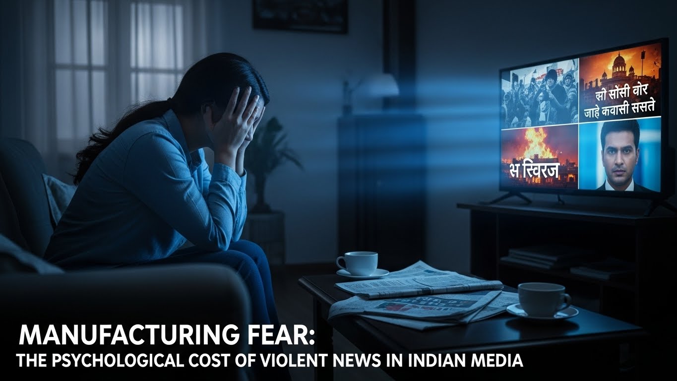 Manufacturing Fear: The Psychological Cost of Violent News in Indian Media