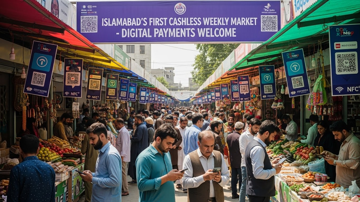 Launch of Islamabad’s First Cashless Weekly Market