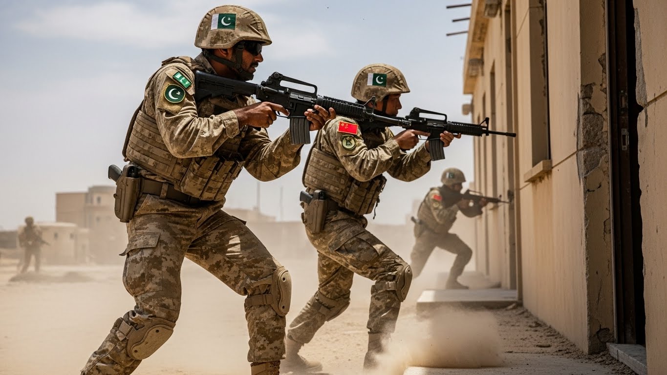 Pakistan-China Warrior-IX Joint Counterterrorism Exercise