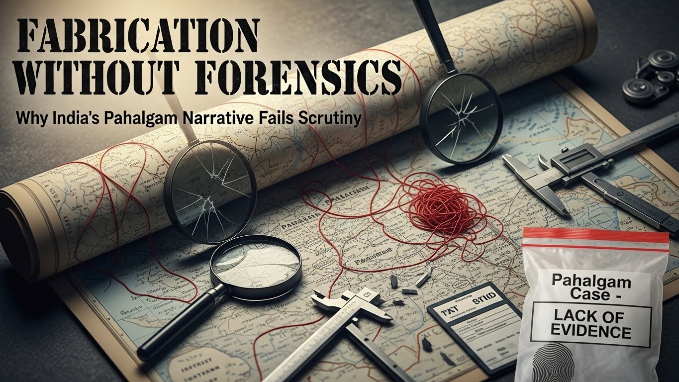 Fabrication Without Forensics: Why India’s Pahalgam Narrative Fails Scrutiny