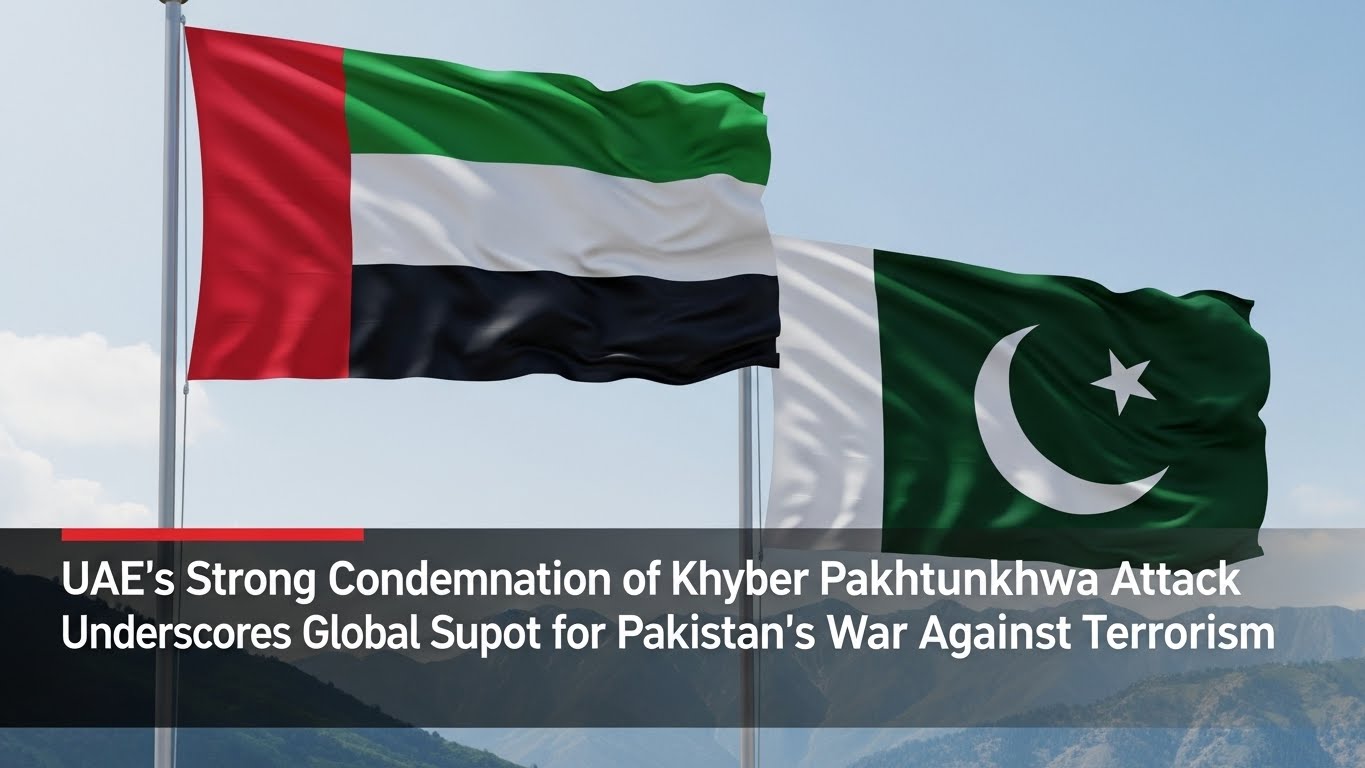 UAE’s Strong Condemnation of Khyber Pakhtunkhwa Attack Underscores Global Support for Pakistan’s War Against Terrorism