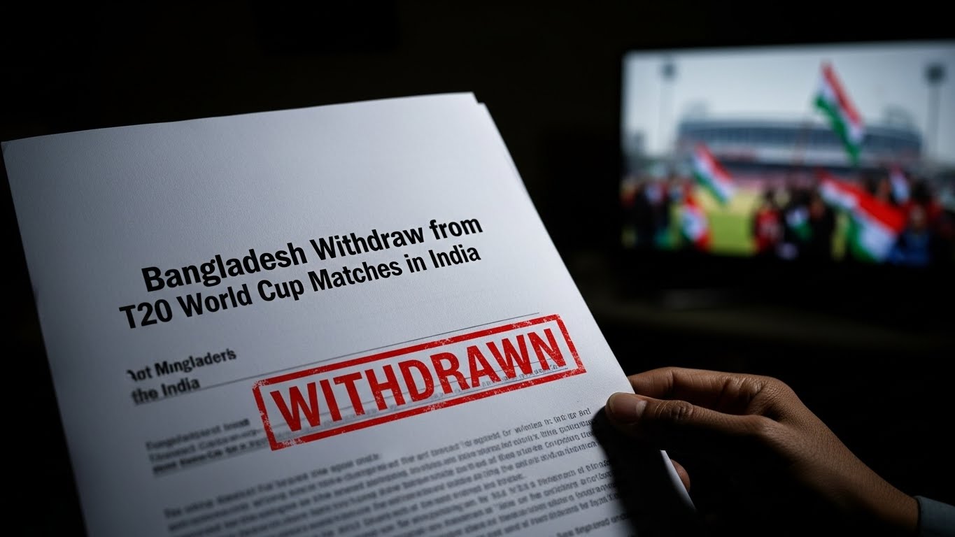 Bangladesh Withdraws from T20 World Cup Matches in India Amid Rising Political Tensions