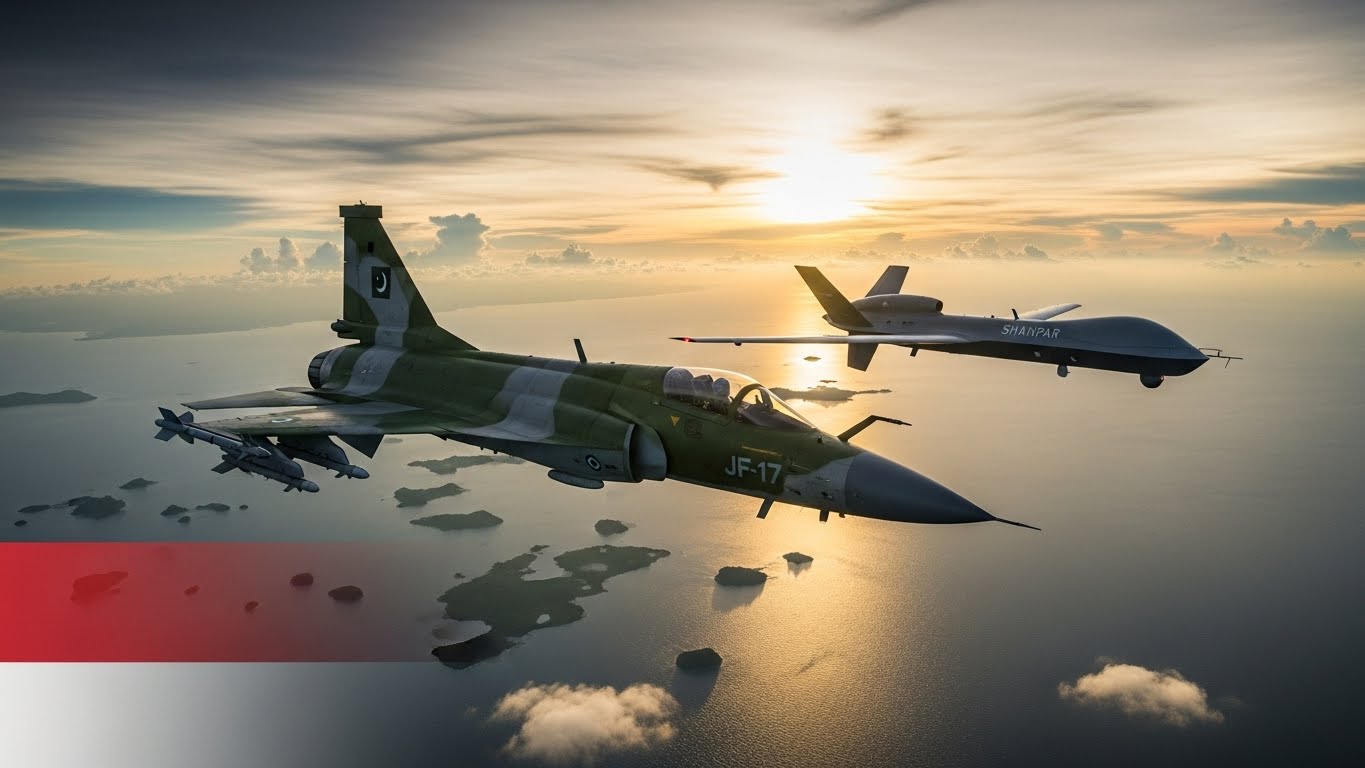 From South Asia to Southeast: Pakistan’s Battle-Proven JF-17 and Shahpar Drones Eye Landmark Deal with Indonesia
