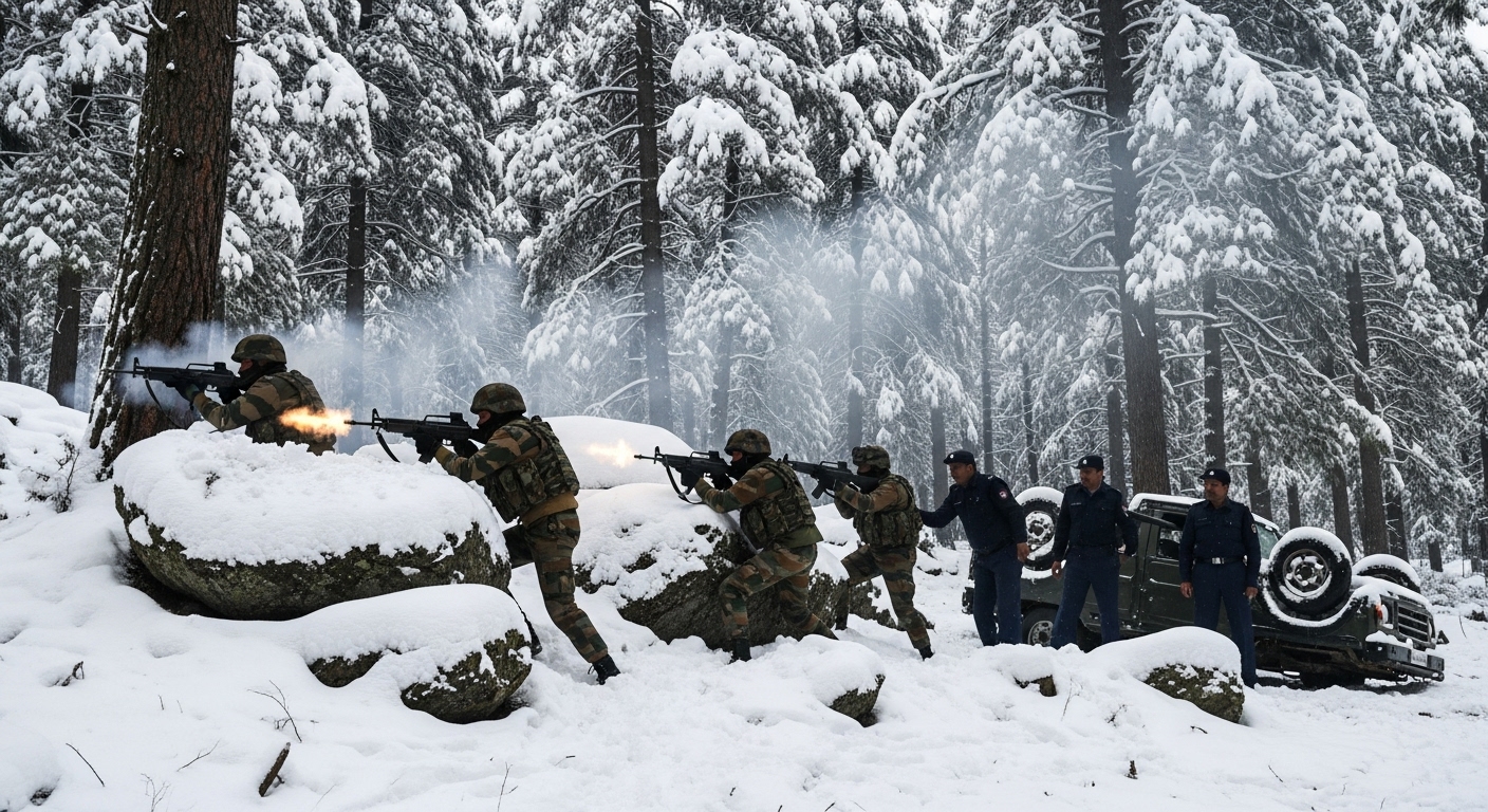 Fresh Encounter Breaks Out in Jammu and Kashmir’s Kishtwar