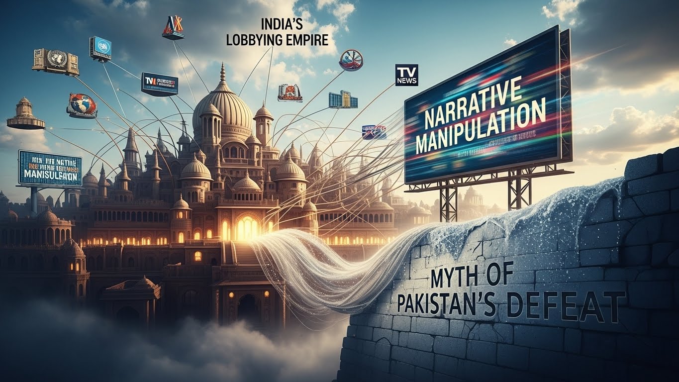 India’s Lobbying Empire, Narrative Manipulation, and the Myth of Pakistan’s Defeat