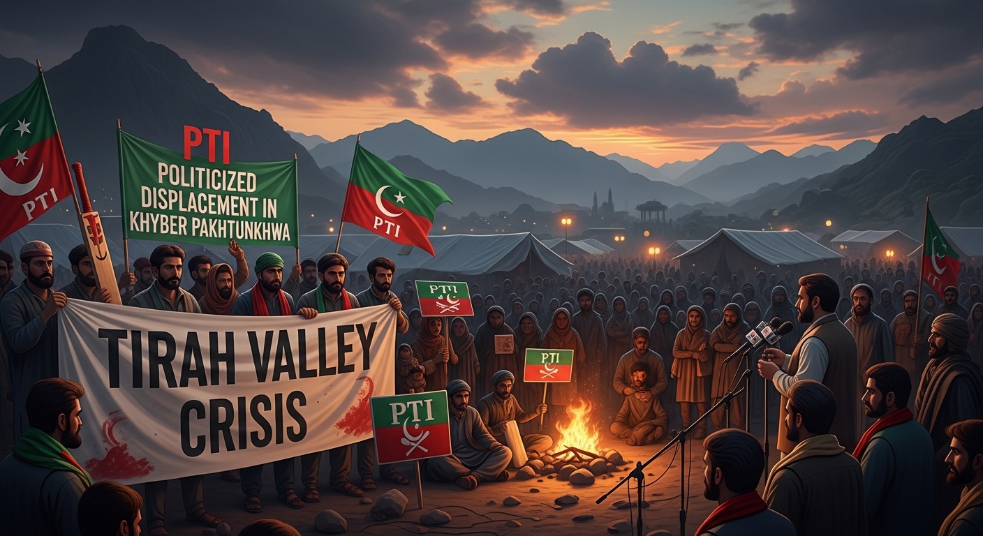 Tirah Valley Crisis How PTI Politicized Displacement in Khyber Pakhtunkhwa