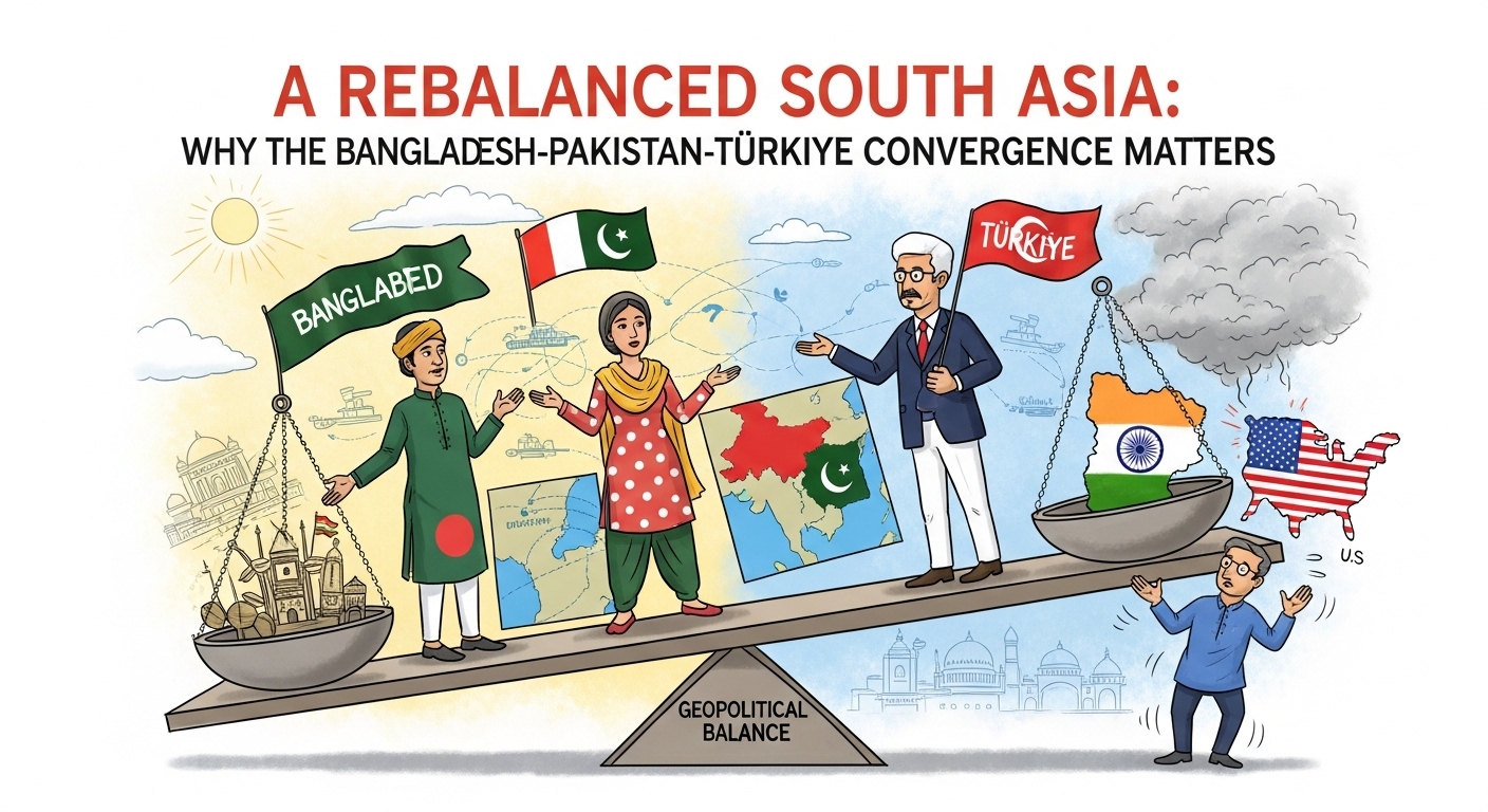 A Rebalanced South Asia: Why the Bangladesh-Pakistan-Türkiye Convergence Matters