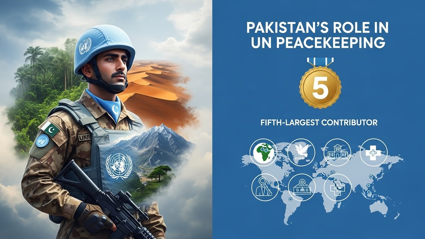 Pakistan’s Role in UN Peacekeeping: Fifth-Largest Contributor Serving in Six Global Missions