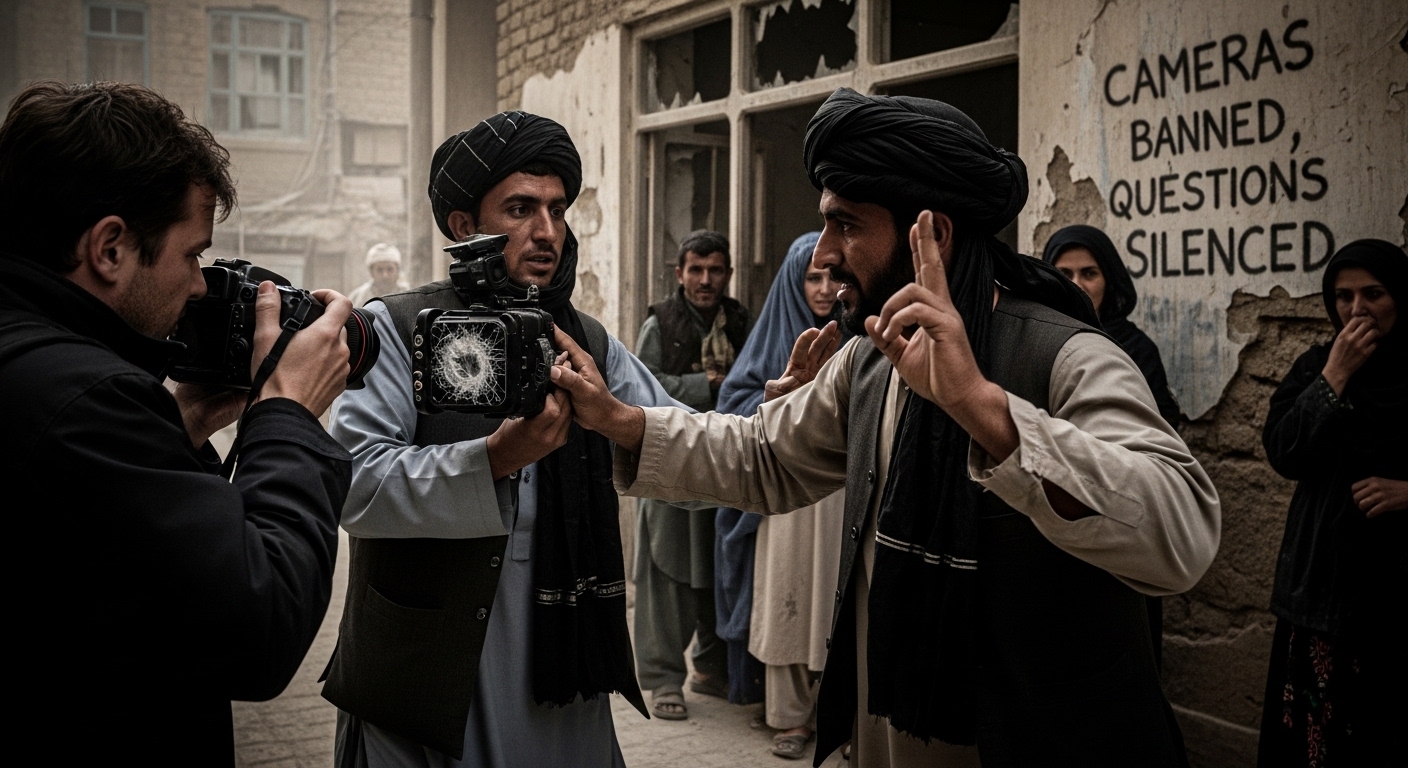 Cameras Banned, Questions Silenced: What the Taliban Don’t Want Seen