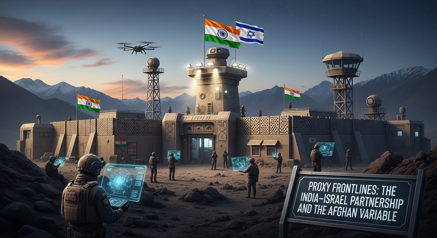 Proxy Frontlines: The India–Israel Partnership and the Afghan Variable 