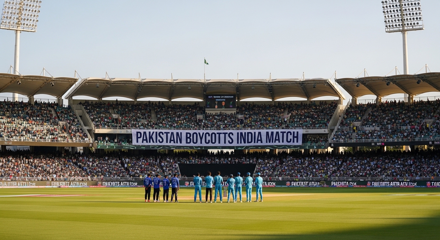 Pakistan Boycotts India Match in T20 World Cup 2026
