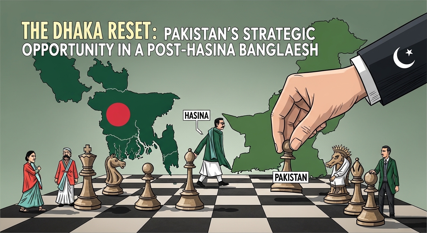 The Dhaka Reset: Pakistan’s Strategic Opportunity in a Post-Hasina Bangladesh