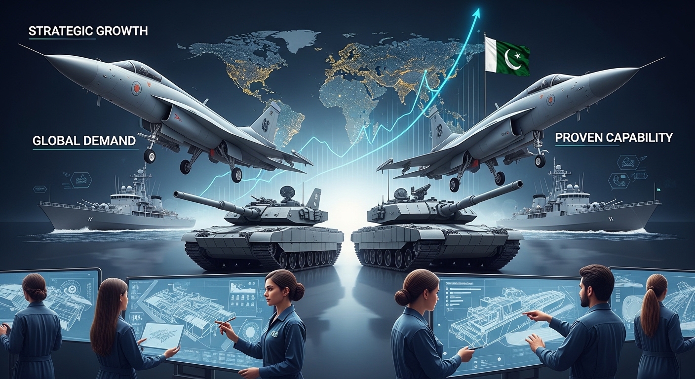 Pakistan’s Rising Defense Industry: Strategic Growth, Global Demand, and Proven Capability