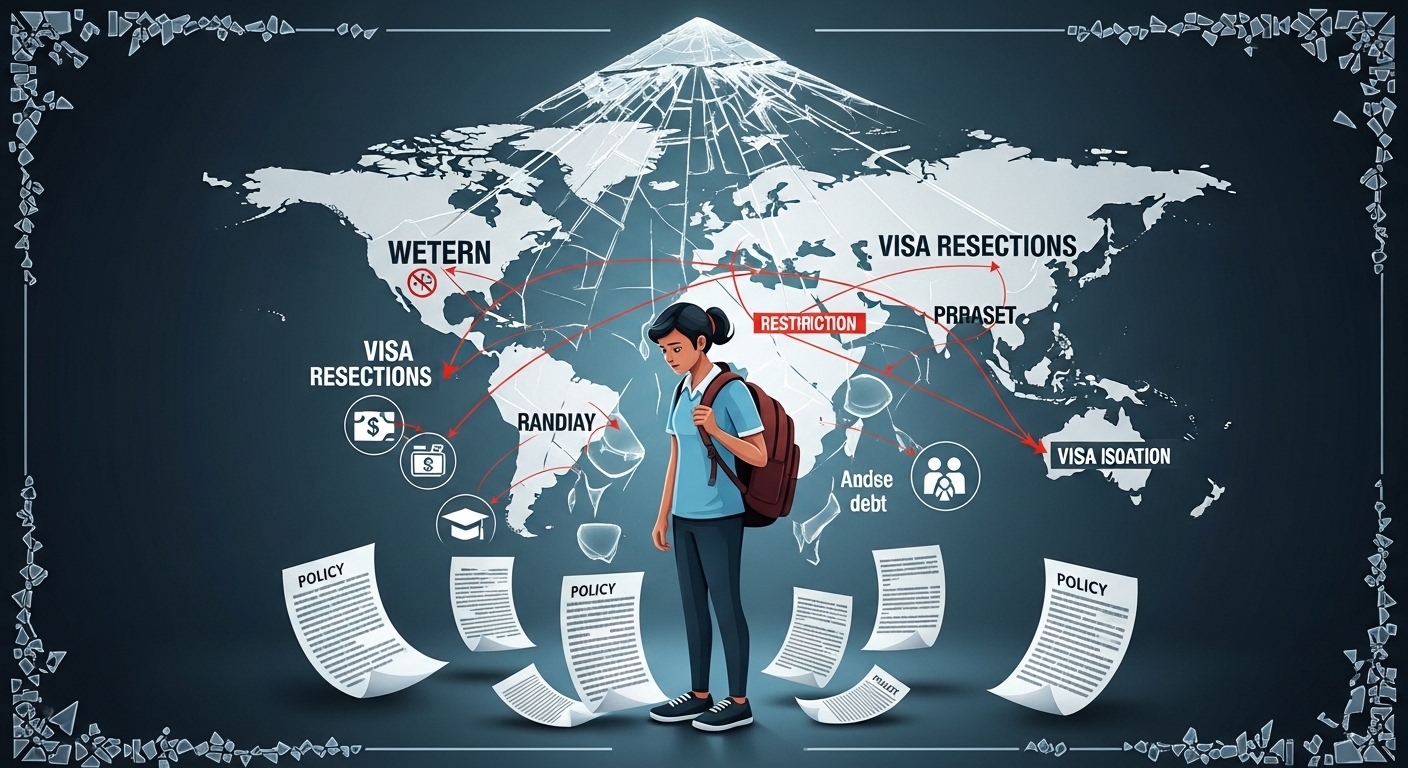 Policy Missteps and Global Barriers Hit Indian Students