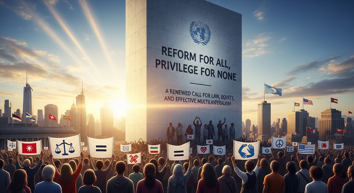 Reform for All, Privilege for None: A Renewed Call for Law, Equity, and Effective Multilateralism